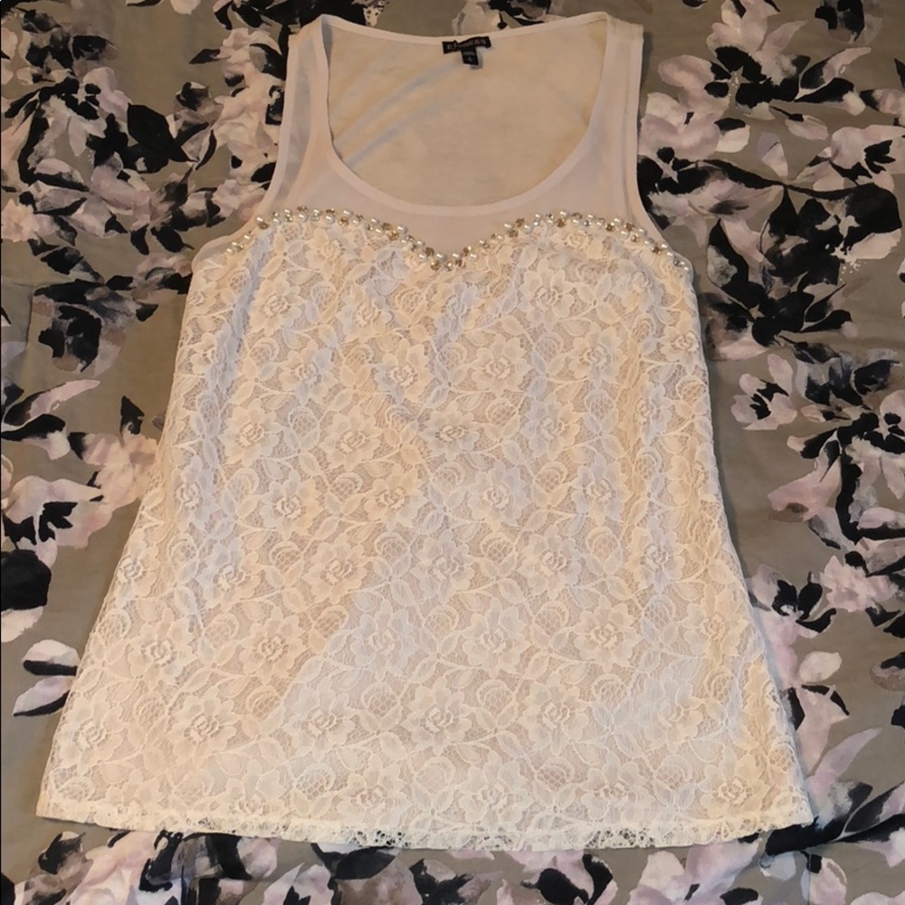 Express Lace Tank